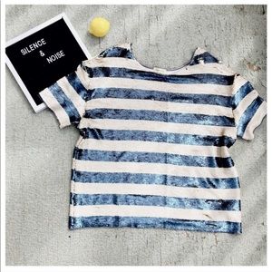 Silence + Noise Sequin Top